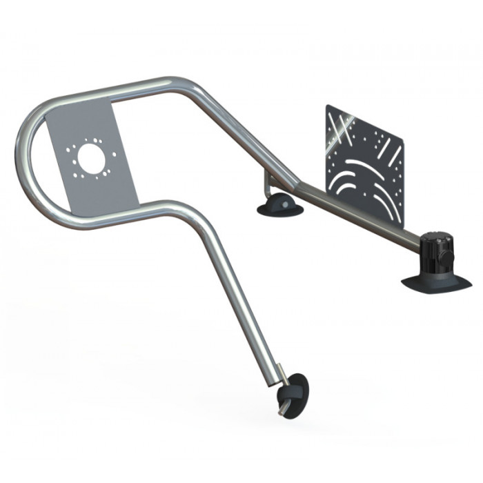 Стойка рулевая с креплением на баллон надувной лодки 32мм быстросъемная в Якутске