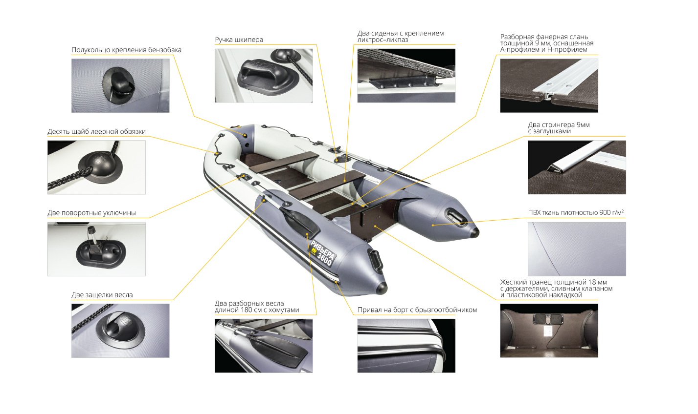 Лодка Ривьера Компакт 2900 СК в Якутске