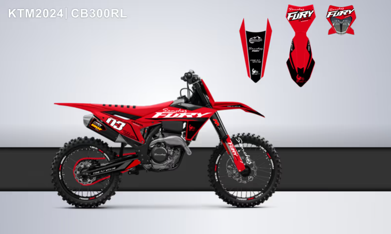 Кроссовый мотоцикл Sanchez Fury CB300RL в Якутске