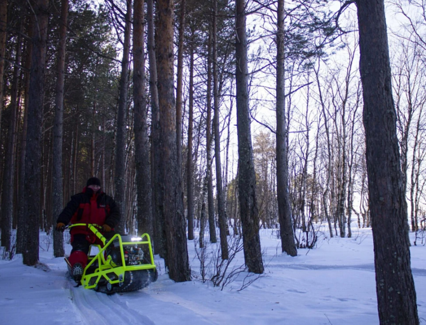 Мотобуксировщик POMOR X-1 PRO K7.5 (8) в Якутске