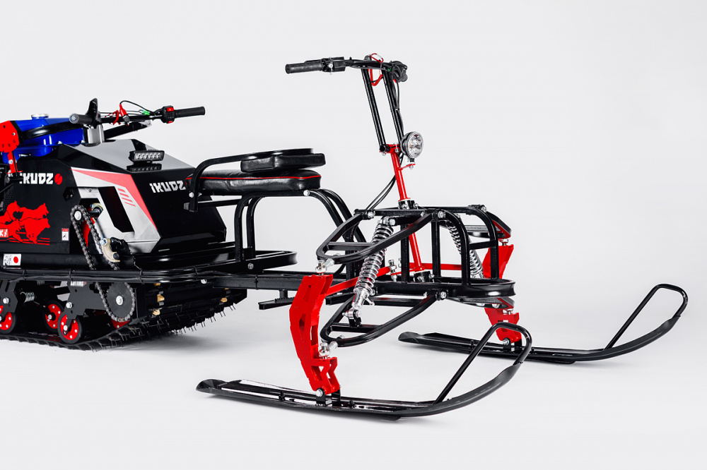 Лыжный модуль IKUDZO TERRAIN с подогревом ручек пластиковые лыжи в Якутске