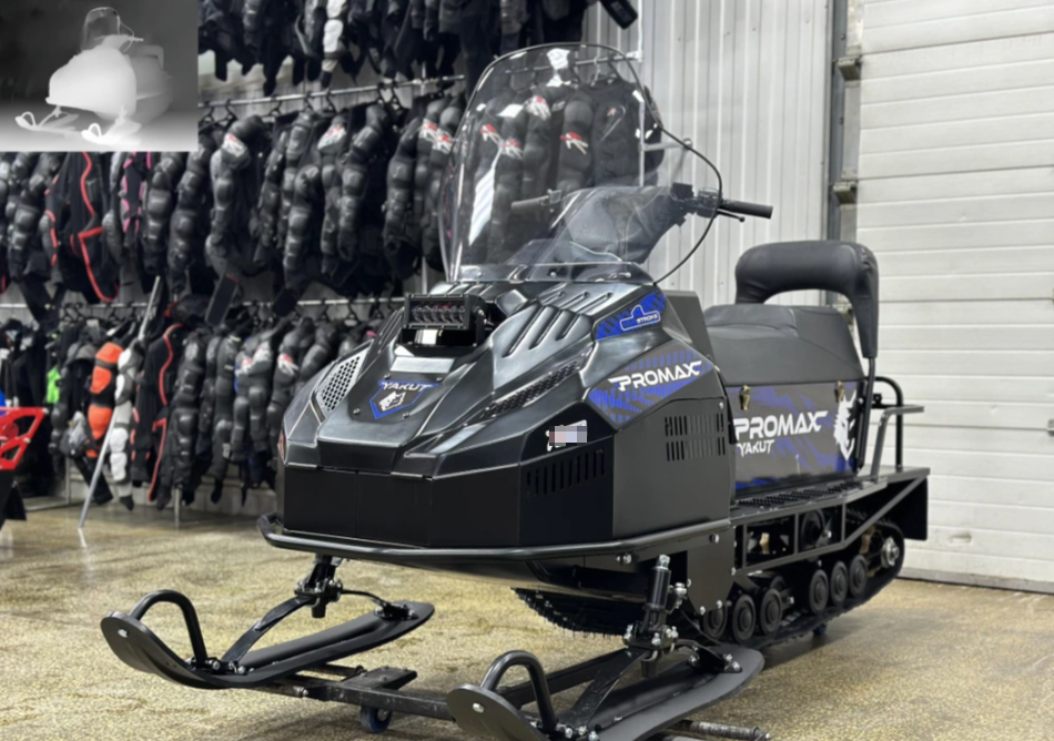Снегоход PROMAX YAKUT R/К 500 2.0 4T 20 LONG в Якутске