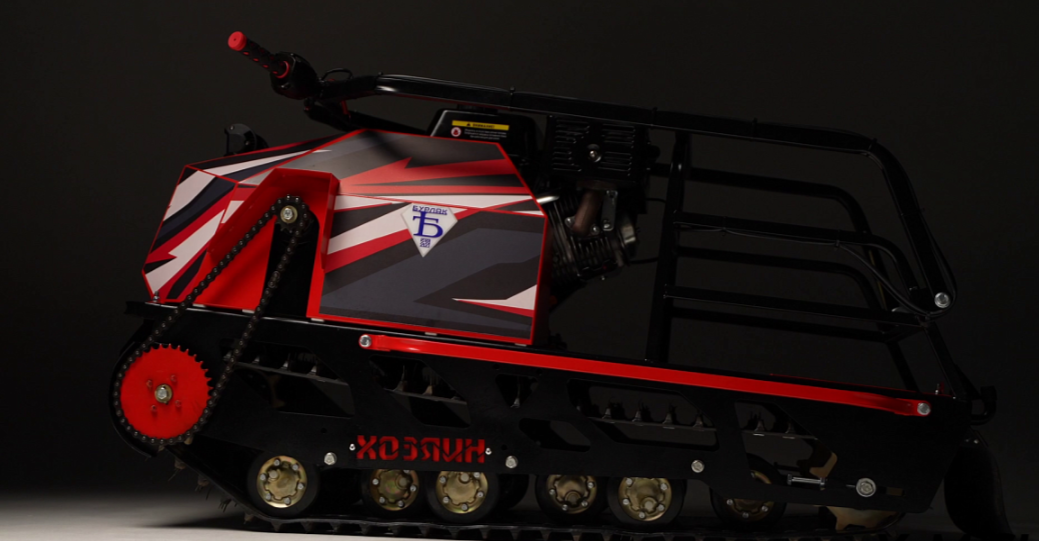 Мотобуксировщик Бурлак ХОЗЯИН-2 в Якутске