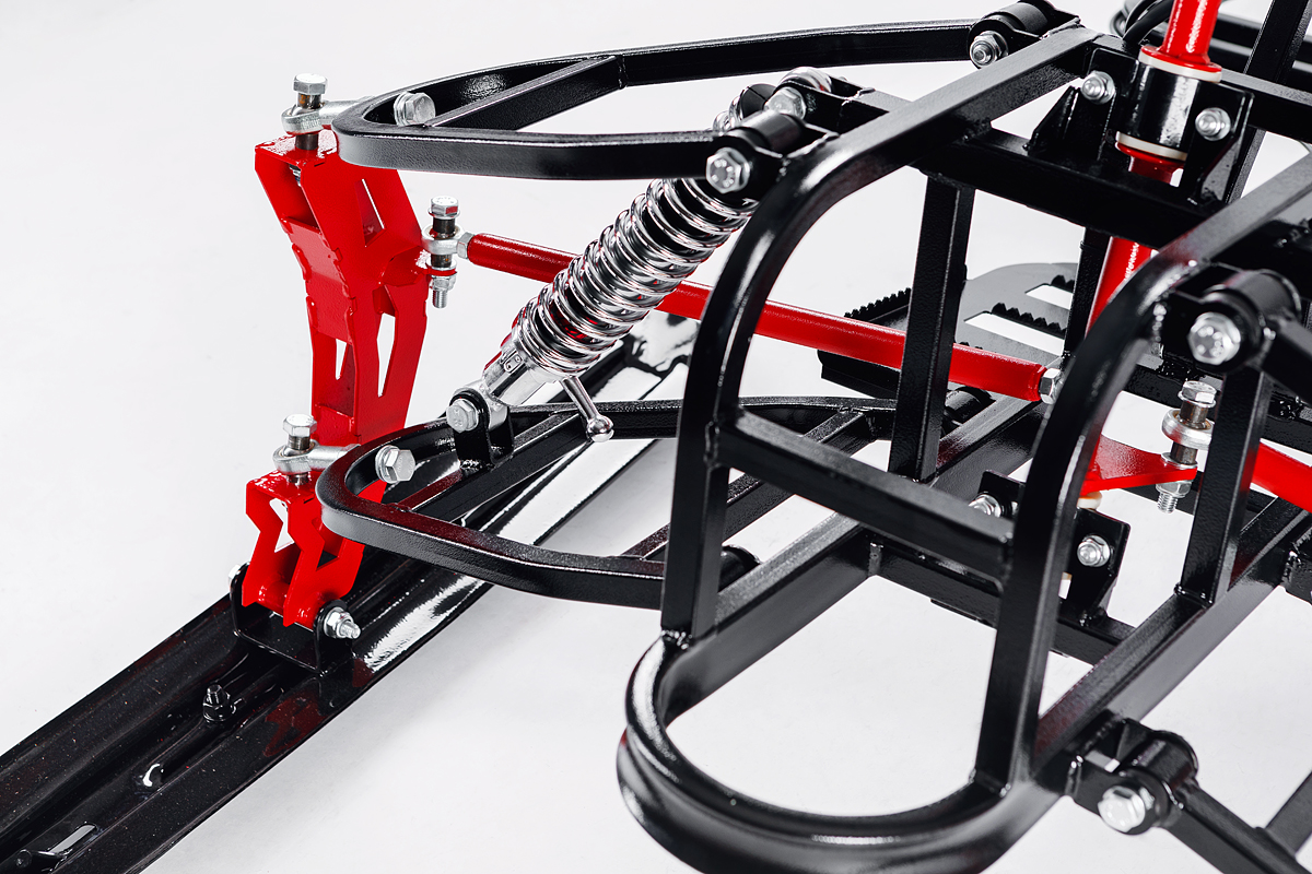 Лыжный модуль IKUDZO TERRAIN с подогревом ручек металлические лыжи в Якутске