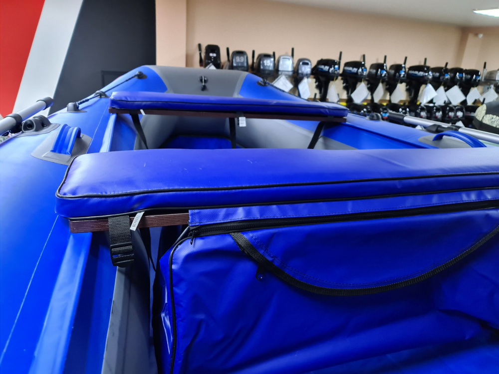 КОМПЛЕКТ МЯГКИХ НАКЛАДОК С СУМКОЙ ДЛЯ ЛОДОК 90Х20 СИНИЙ в Якутске