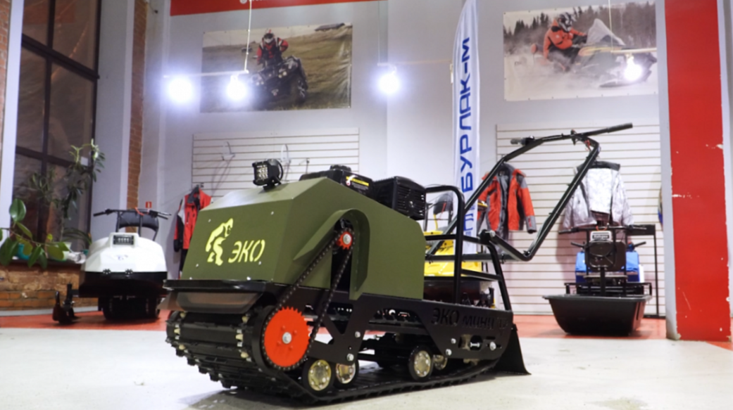 Мотобуксировщик ЭКО-Мини 15 лс (рама цельнометаллическая гнутая) в Якутске