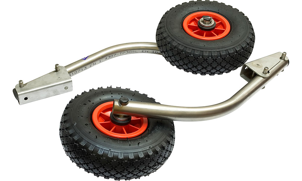 Транцевые колеса модульные для нднд из нержавеющей стали в Якутске