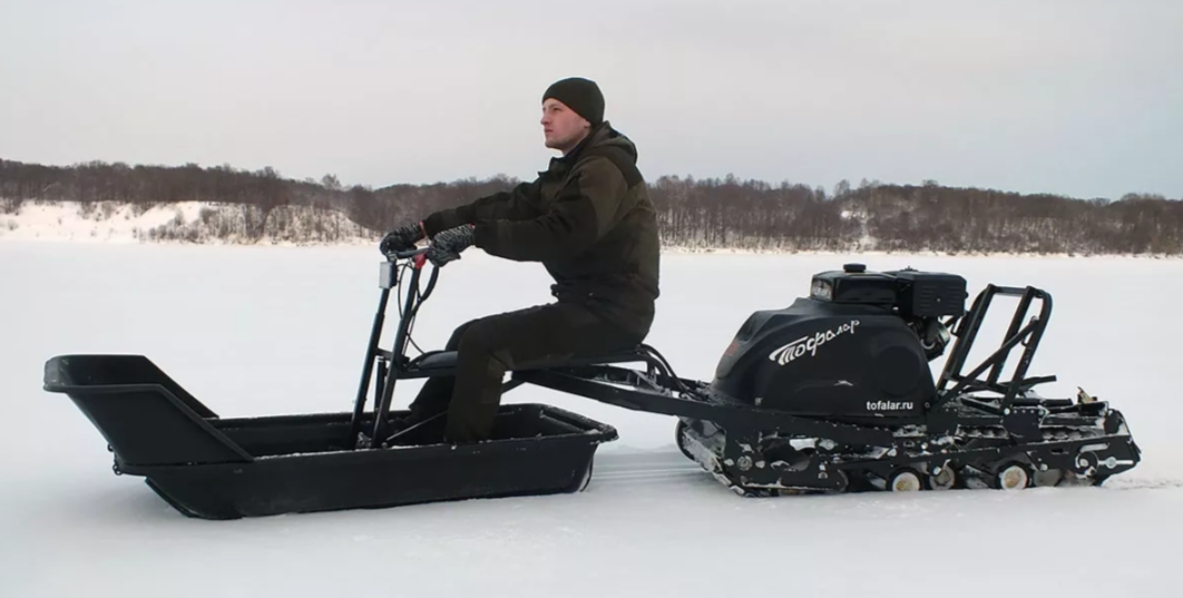 Мотобуксировщик Тофалар 500 с модулем Толкач в Якутске