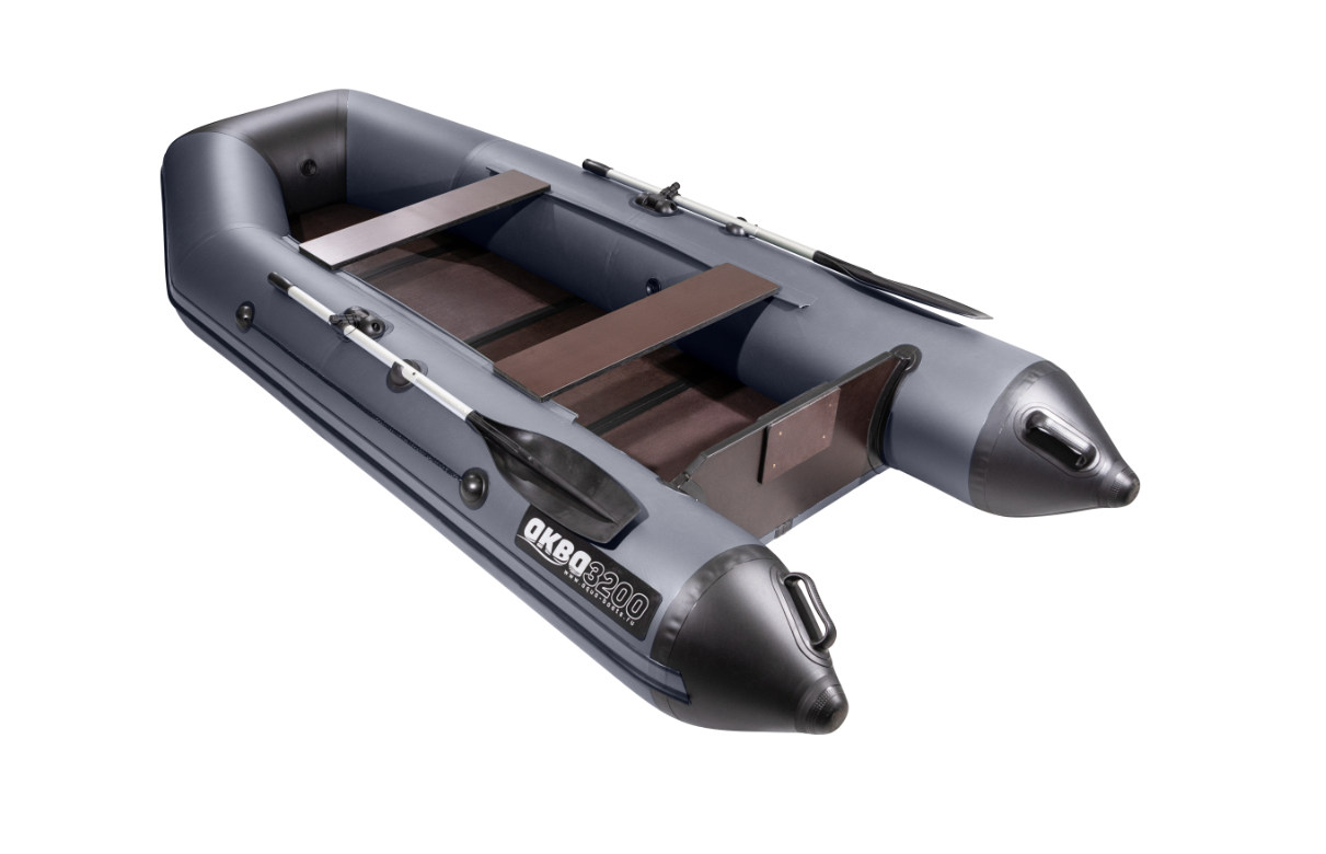  Лодка АКВА 3200 слань-книжка киль в Якутске