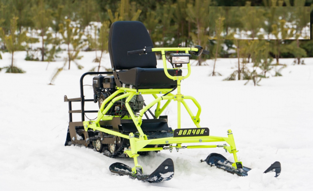 Мотобуксировщик Волчок 6.5 лс, редуктор в Якутске