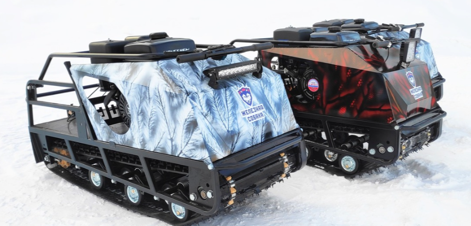 Мотобуксировщик Irondog (Железная собака) M500 15 Камуфляж Охотник в Якутске