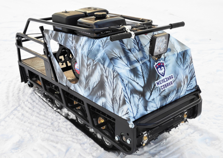Мотобуксировщик Irondog (Железная собака) M500 15 Камуфляж Охотник в Якутске