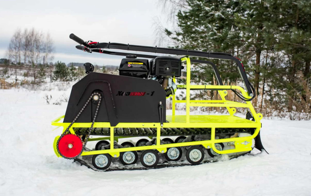 Мотобуксировщик Бурлак ХОЗЯИН-1 (капот металл) в Якутске