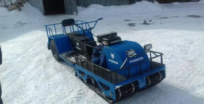 Мотобуксировщик POMOR X-2 K15 в Якутске