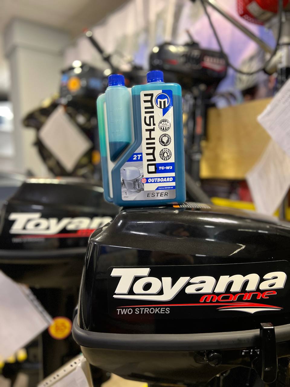 Масло MISHIMO 2T OUTBOARD (ESTER) полусинтетика 1 л в Якутске