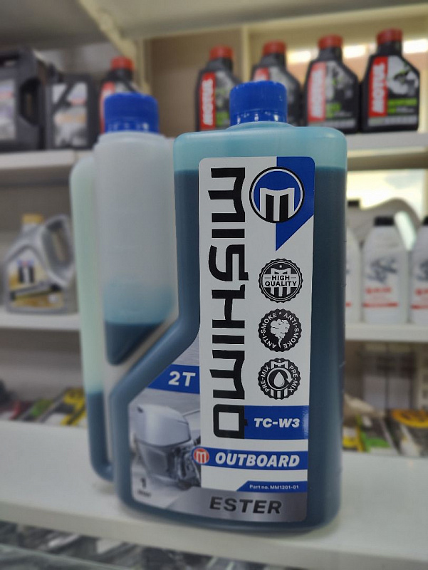 Масло MISHIMO 2T OUTBOARD (ESTER) полусинтетика 1 л в Якутске