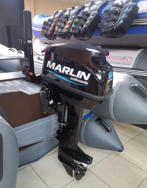 КОМПЛЕКТ ЛОДКА MISHIMO LITE 350 + МОТОР 9,8 Л.С. в Якутске