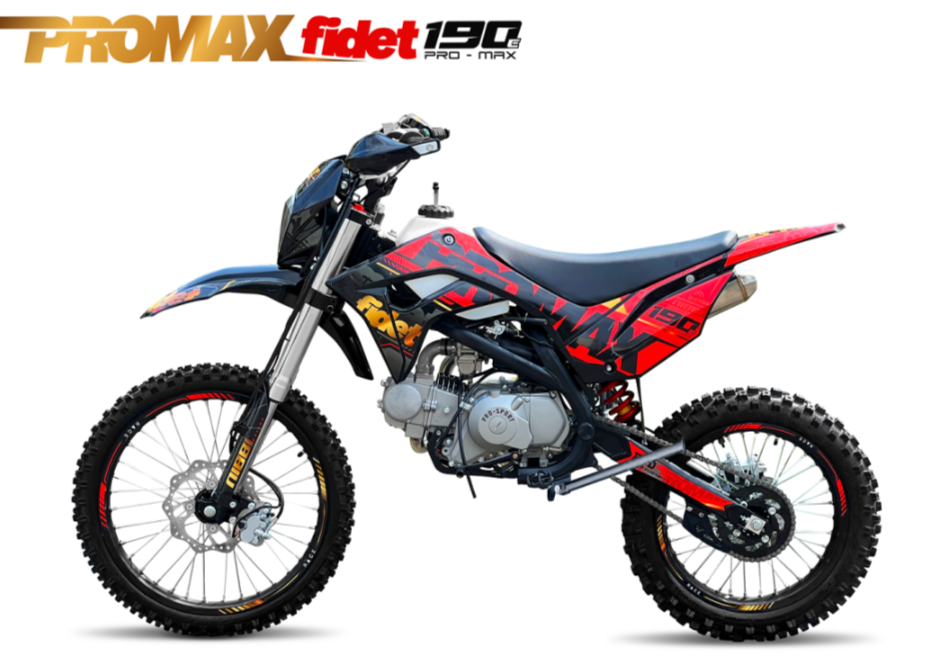 Мотоцикл (питбайк) PROMAX FIDET (ФАЙДЕТ) 190E MAX PRO LUX 19/16 в Якутске