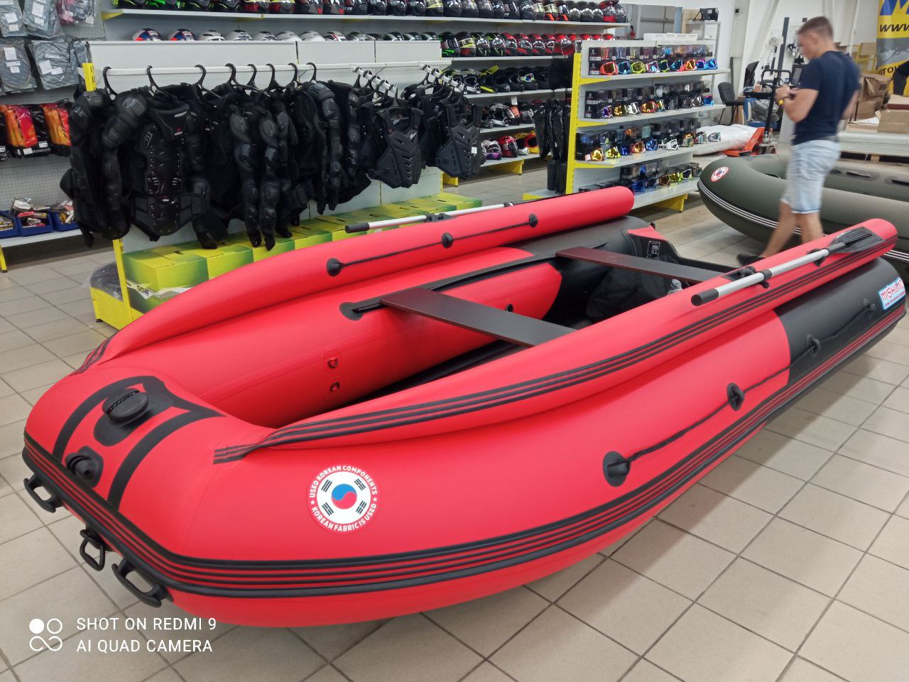 Лодка MISHIMO RIVER FJET PRO 410  под водомет в Якутске