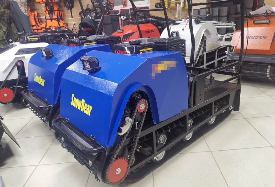 Мотобуксировщик SNOWBEAR 500 LONG 15  (длинная база) в Якутске