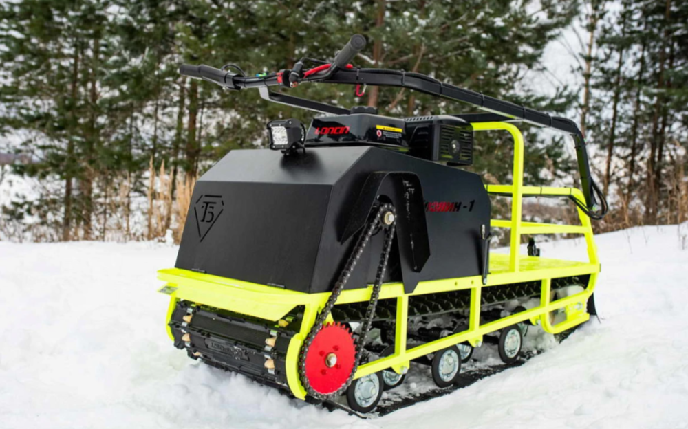 Мотобуксировщик Бурлак ХОЗЯИН-1 (капот металл) в Якутске