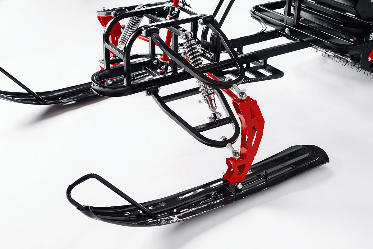 Лыжный модуль IKUDZO TERRAIN с подогревом ручек металлические лыжи в Якутске