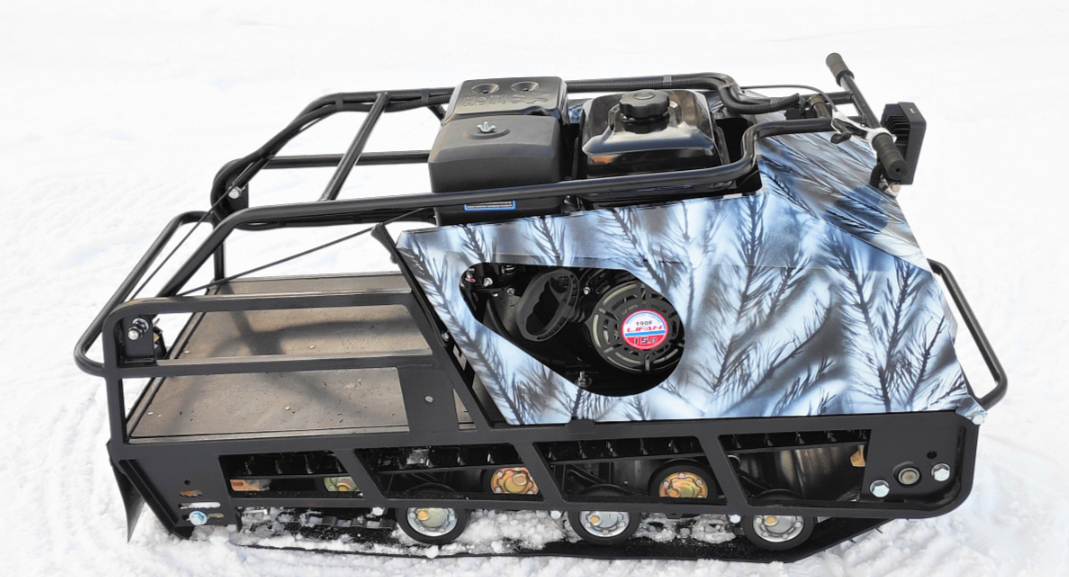 Мотобуксировщик Irondog (Железная собака) M500 15 Камуфляж Охотник в Якутске