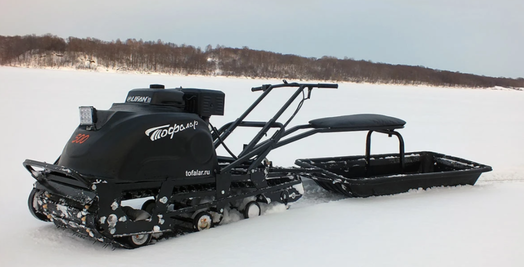Мотобуксировщик Тофалар 500 с модулем Тягач в Якутске