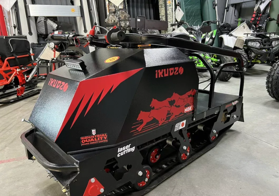 Мотобуксировщик IKUDZO 1450/500 K15 (Lifan, loncin, ZongShen) в Якутске