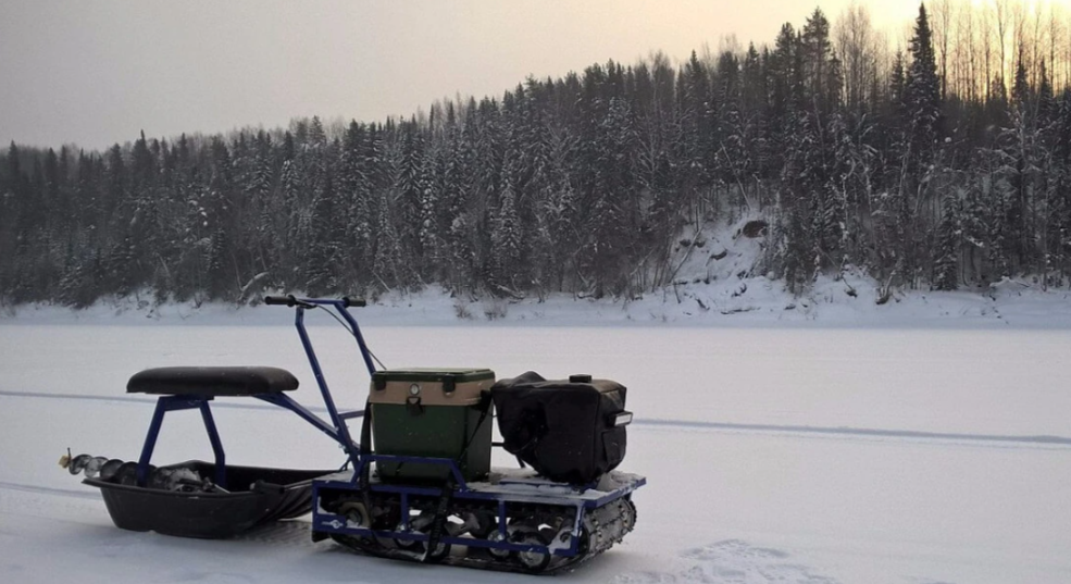 Мотобуксировщик Альбатрос-L 6.5 без фары в Якутске