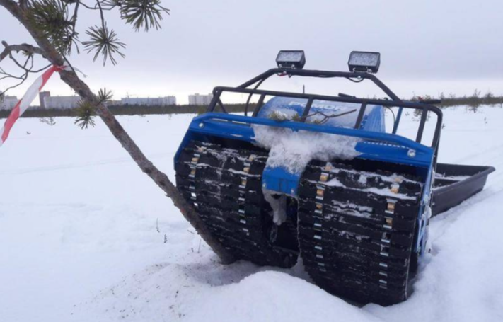 Мотобуксировщик POMOR X-2 K15 в Якутске