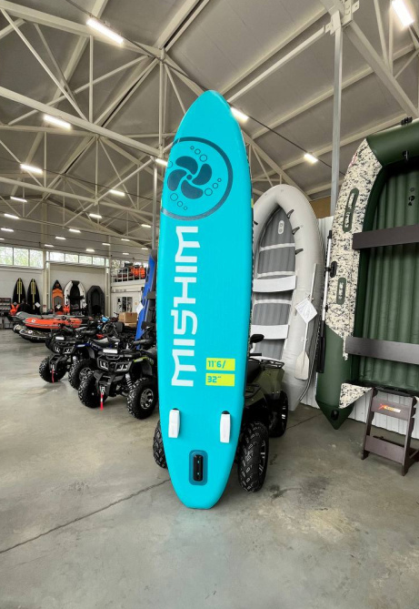 SUP (САП) Доска MISHIMO PRO-MAX Light Teal 11’ (335см) в Якутске