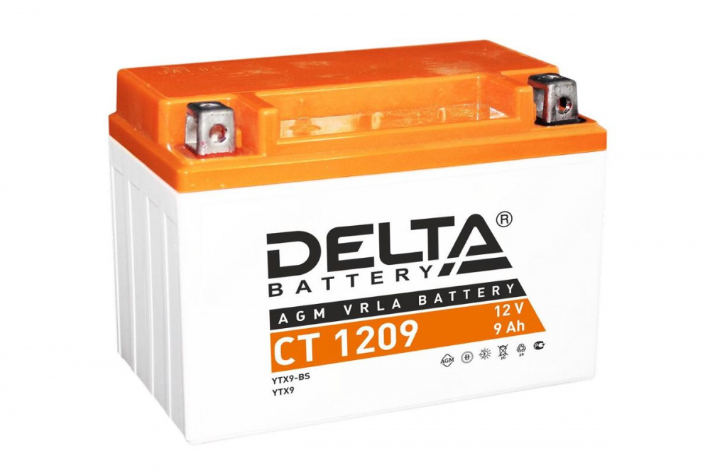 Аккумулятор Delta CT 1209 (12V / 9Ah) в Якутске