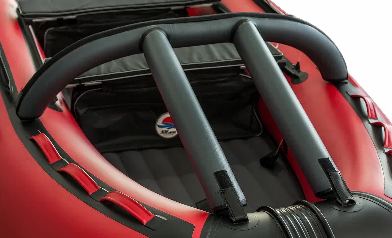 КОМПЛЕКТ НОСОВОГО ТЕНТА К ЛОДКЕ SMARINE AIR MAX 380 ЧЕРНЫЙ в Якутске