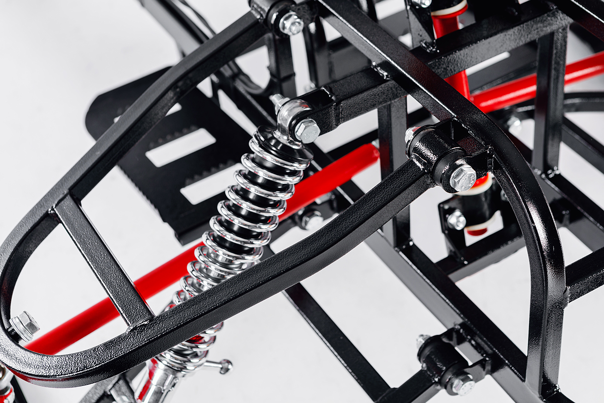 Лыжный модуль IKUDZO TERRAIN с подогревом ручек металлические лыжи в Якутске