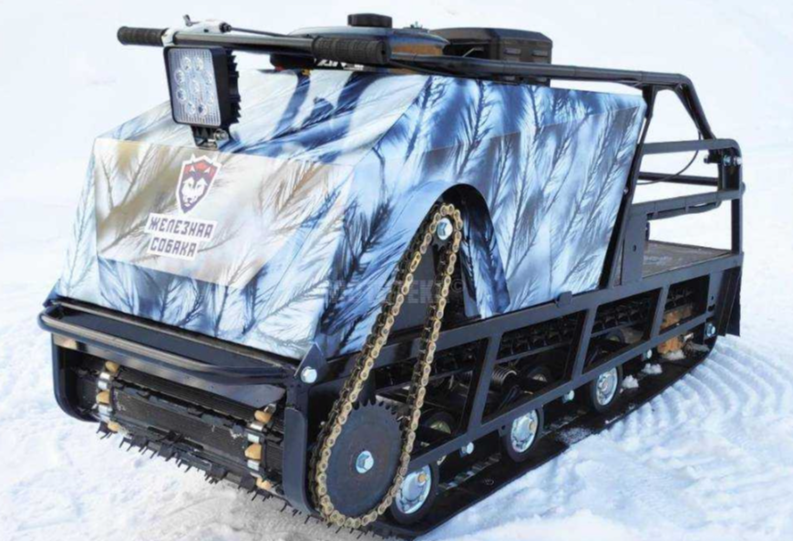 Мотобуксировщик Irondog (Железная собака) M500 15 Камуфляж Охотник в Якутске