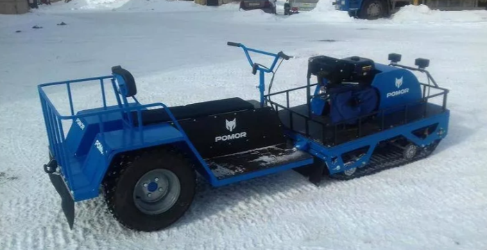 Мотобуксировщик POMOR X-2 K15 в Якутске