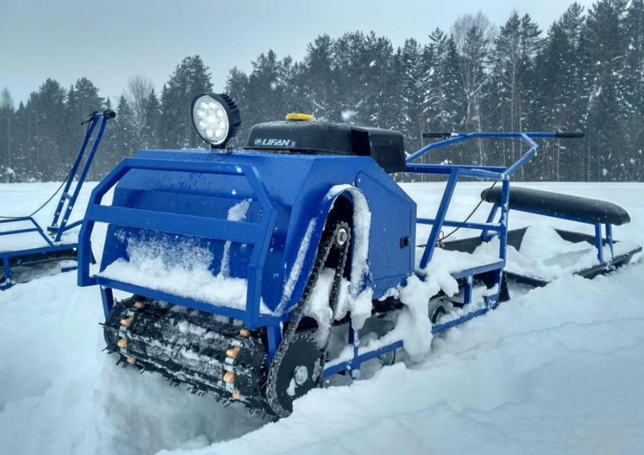 Мотобуксировщик Альбатрос-XLV 15 тележки, 1450 мм в Якутске