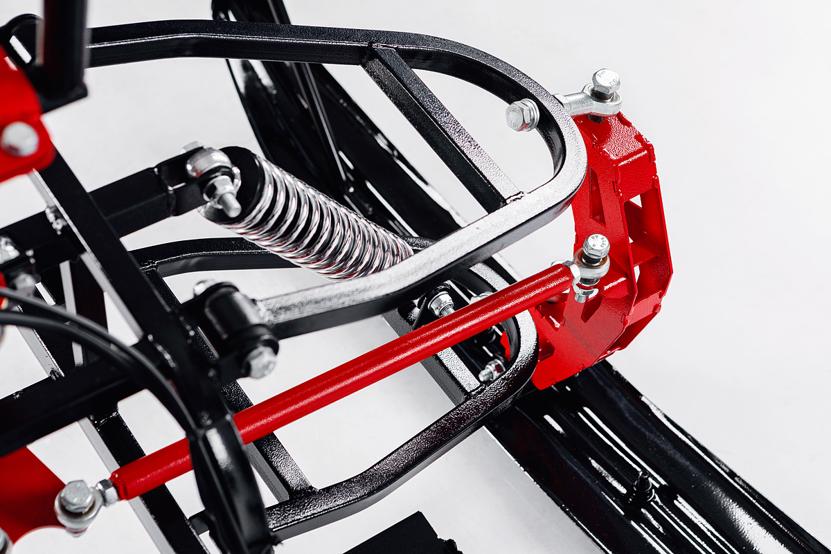 Лыжный модуль IKUDZO TERRAIN с подогревом ручек металлические лыжи в Якутске