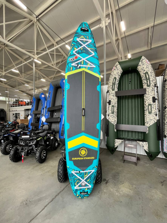 SUP (САП) Доска MISHIMO PRO-MAX Light Teal 11’ (335см) в Якутске