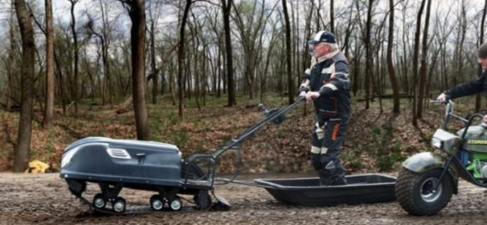 Мотобуксировщик LEBEDEV MOTORS LVR500 в Якутске