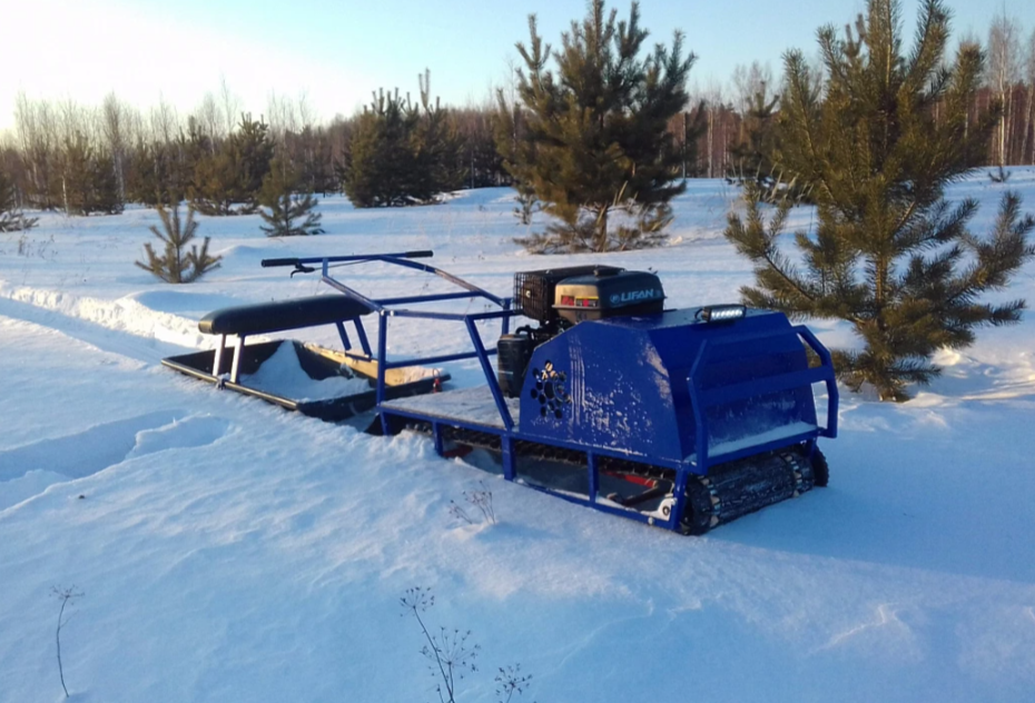 Мотобуксировщик Альбатрос-XLV 15 тележки, 1450 мм в Якутске