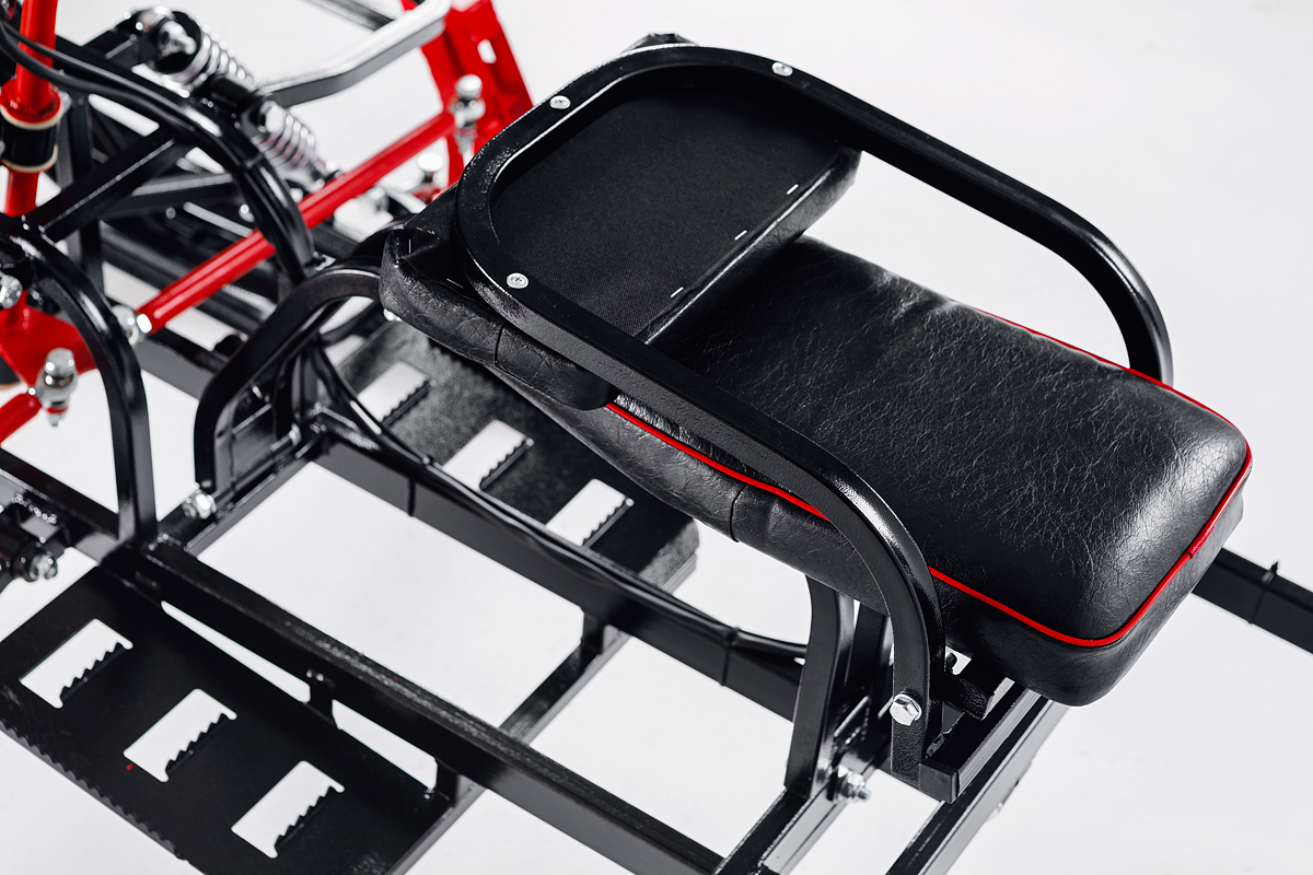 Лыжный модуль IKUDZO TERRAIN с подогревом ручек металлические лыжи в Якутске