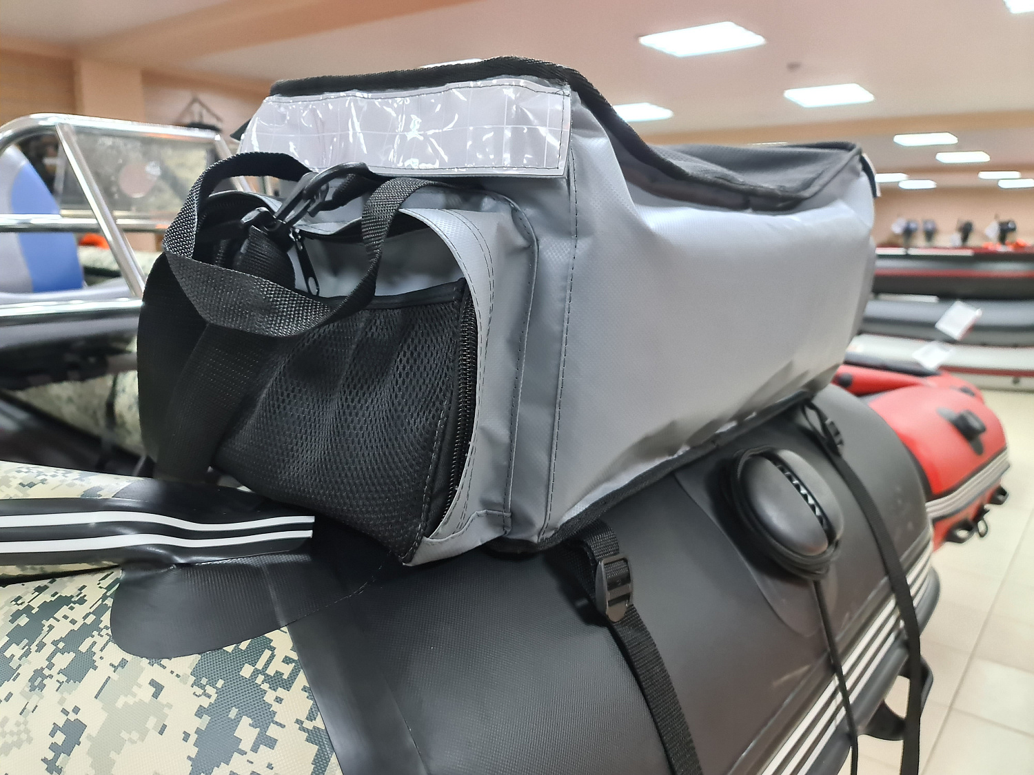 СУМКА ЛЮКС НА БАЛЛОН ДЛЯ ЛОДОК ПВХ 50Х25Х25 СМ в Якутске