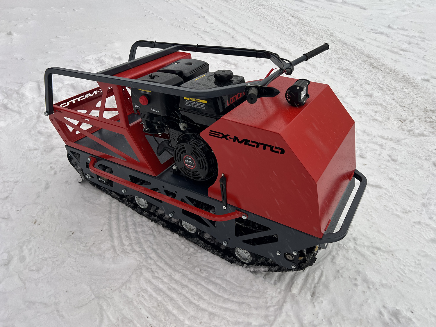 Мотобуксировщик EX-MOTO SNOWDOG S500 15л.с в Якутске