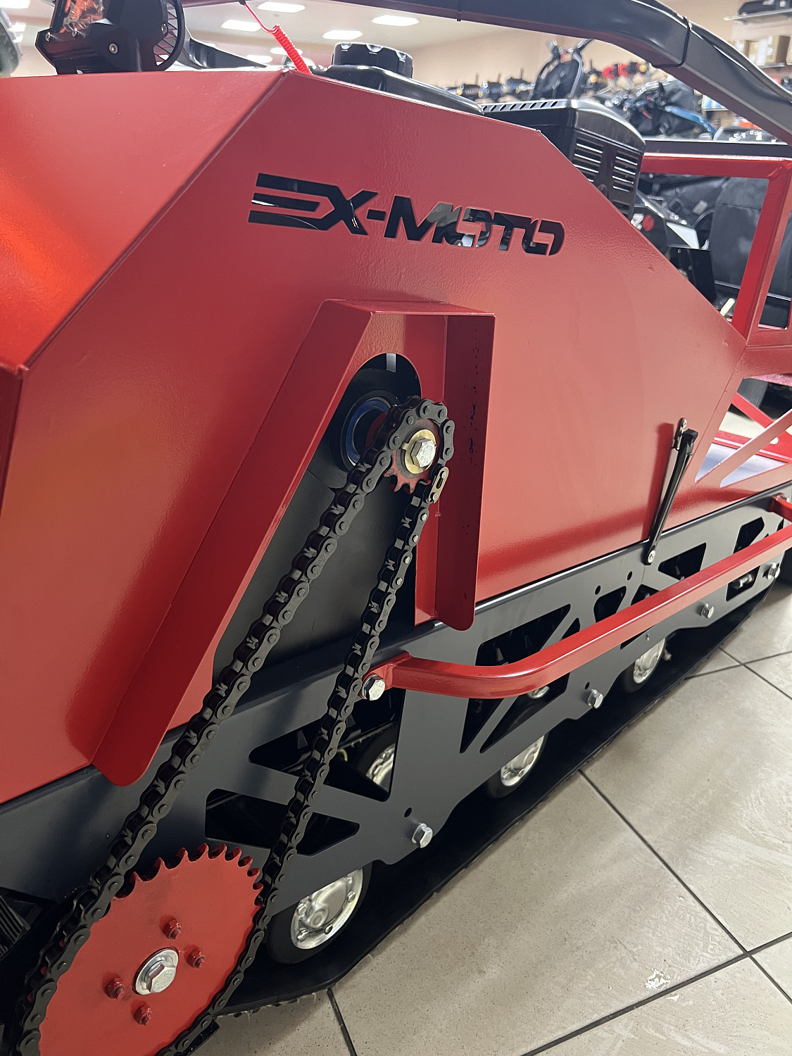 Мотобуксировщик EX-MOTO SNOWDOG S500 15л.с в Якутске