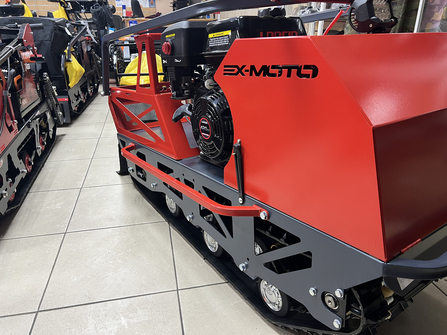 Мотобуксировщик EX-MOTO SNOWDOG S500 15л.с в Якутске