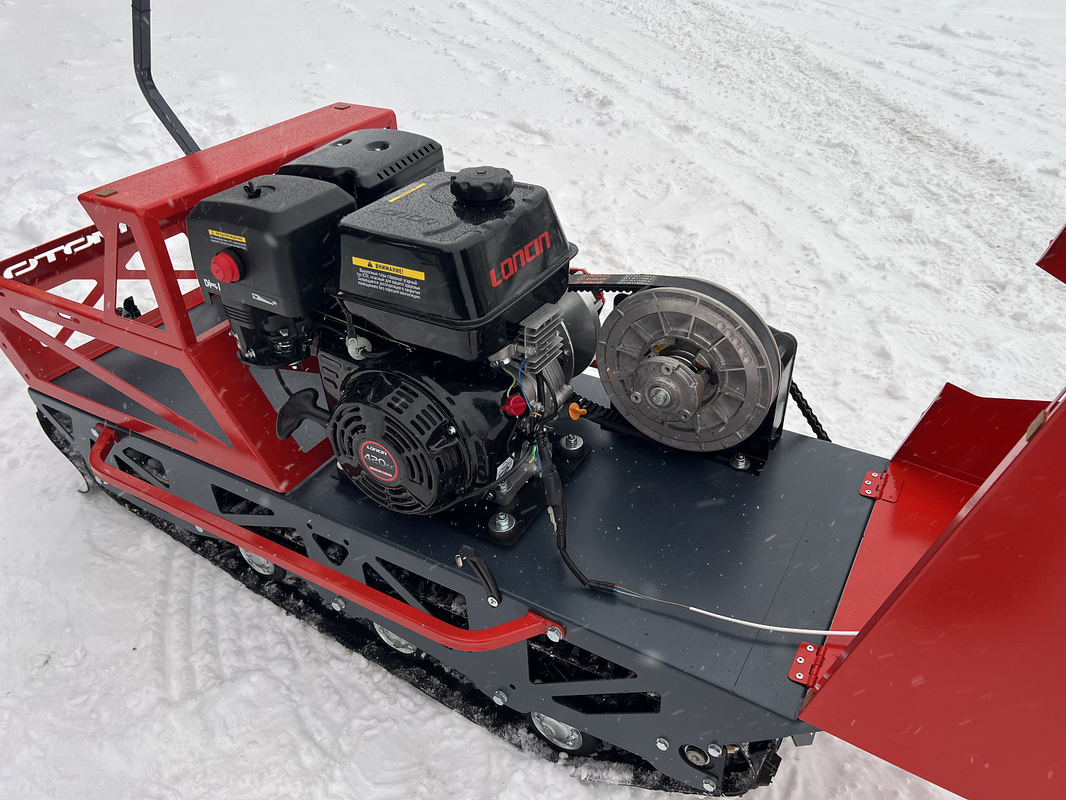 Мотобуксировщик EX-MOTO SNOWDOG S500 15л.с в Якутске