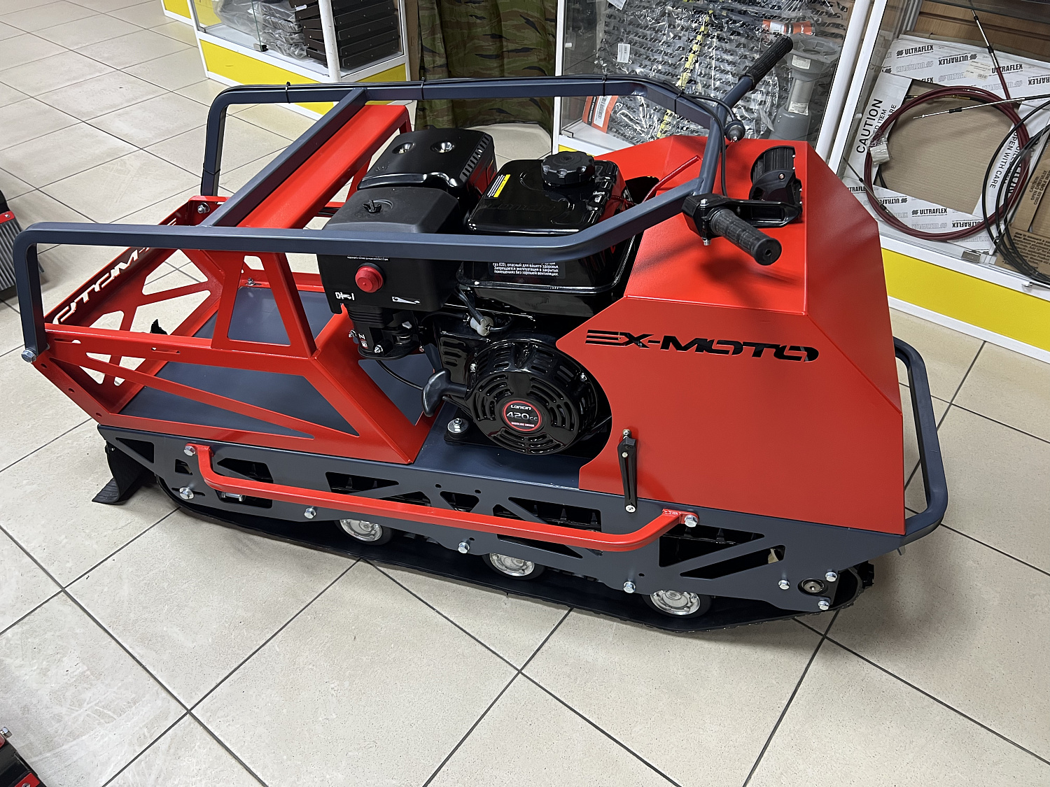 Мотобуксировщик EX-MOTO SNOWDOG S500 15л.с в Якутске