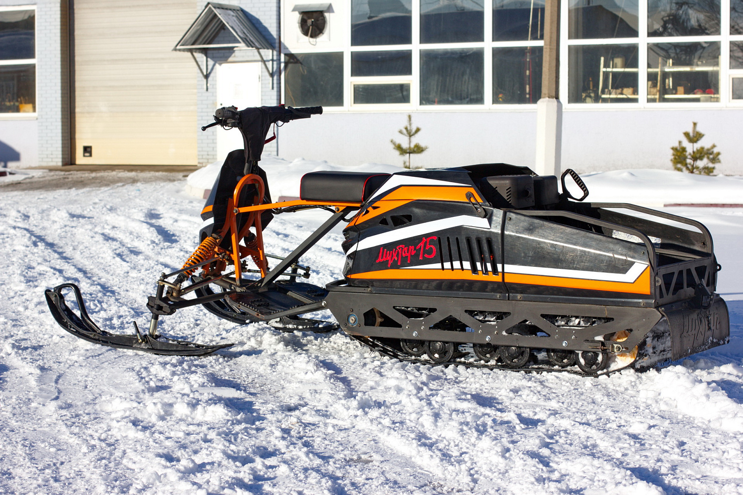 Мотобуксировщик IRBIS Мухтар 15 с лыжным модулем в комплекте в Якутске